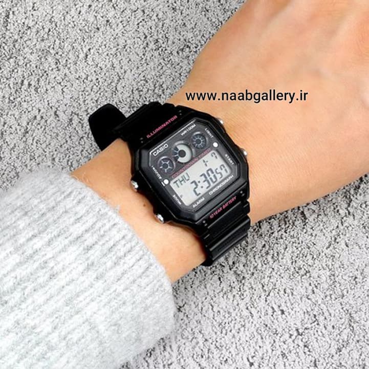 ساعت مچی کاسیو (Casio) مدل AE-1300WH-1A2VDF — تصویر ۹