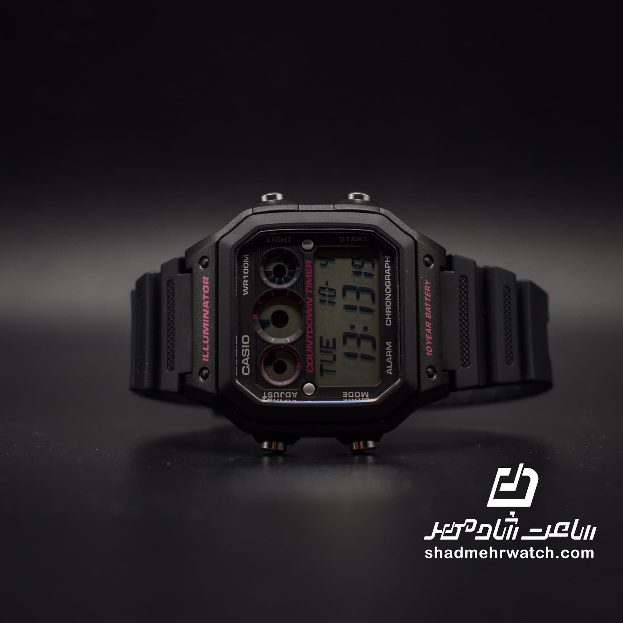 ساعت مچی کاسیو (Casio) مدل AE-1300WH-1A2VDF — تصویر ۳
