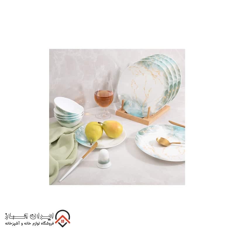 سرویس غذاخوری آرکوپال پارس اوپال مدل اسکای سبز کد 934