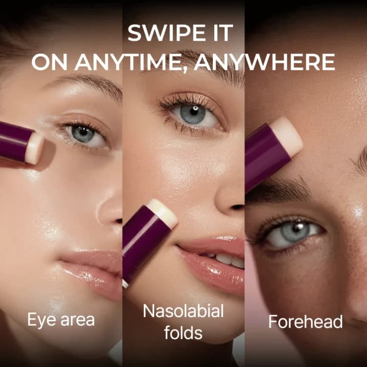 بالم استیک چند منظوره کلاژن دکتر ملاکسین ضد چروک و سفت کننده دور چشم و صورت ۹ گرم کد 6098 — تصویر ۵