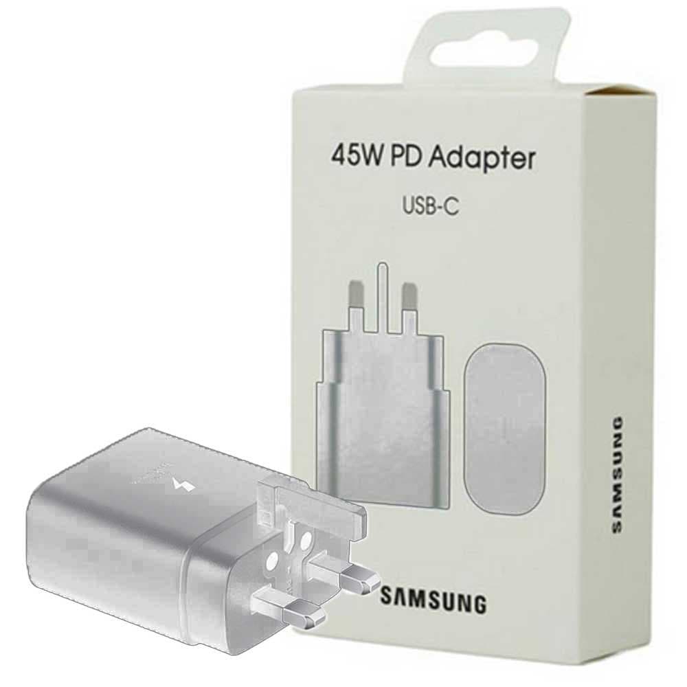 شارژر کلگی PD 3PIN مشکی SAMSUNG 45W گارانتی IT — تصویر ۳