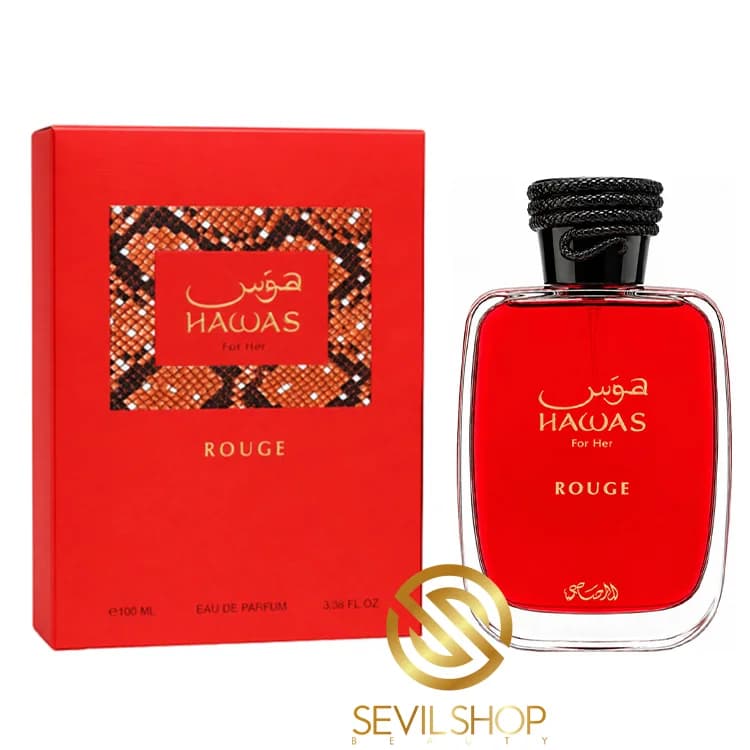 ادکلن رصاصی هوس رژ Rasasi Hawas Rouge For Her — تصویر ۵