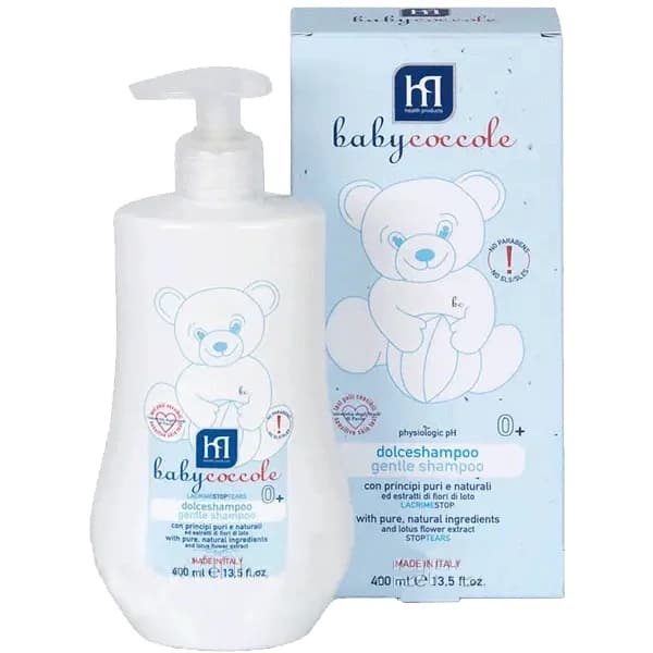 شامپو سر بی بی کوکول baby coccole حجم 400 میلی — تصویر ۲