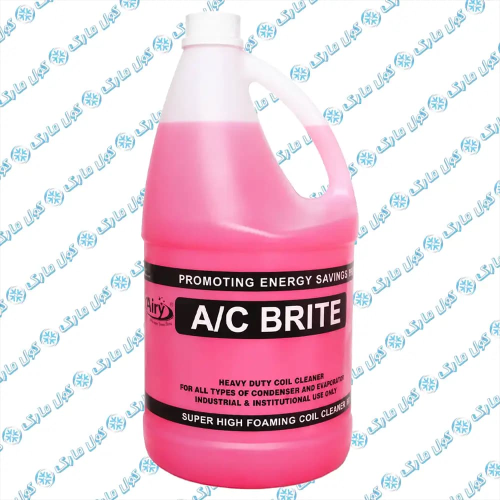 محلول شستشوی کویل رادیاتور و کندانسور برند ac brite قرمز
