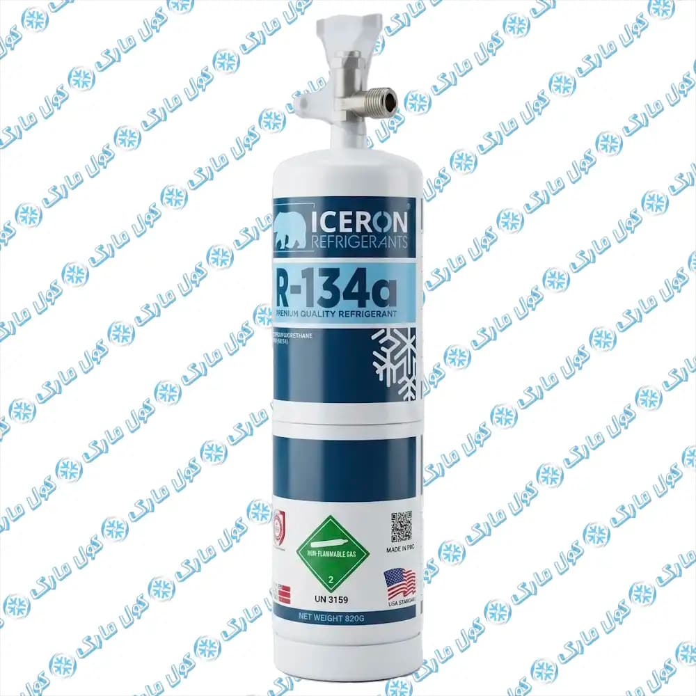 گاز 134 آیسرون 820 گرم خالص با شیر