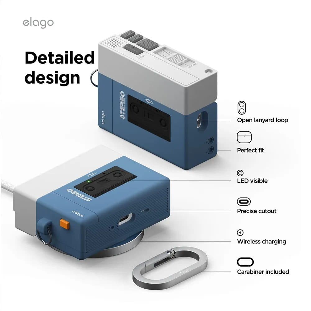 کاور کیس ایرپاد پرو 3 اپل elago Cassette Player Case — تصویر ۵