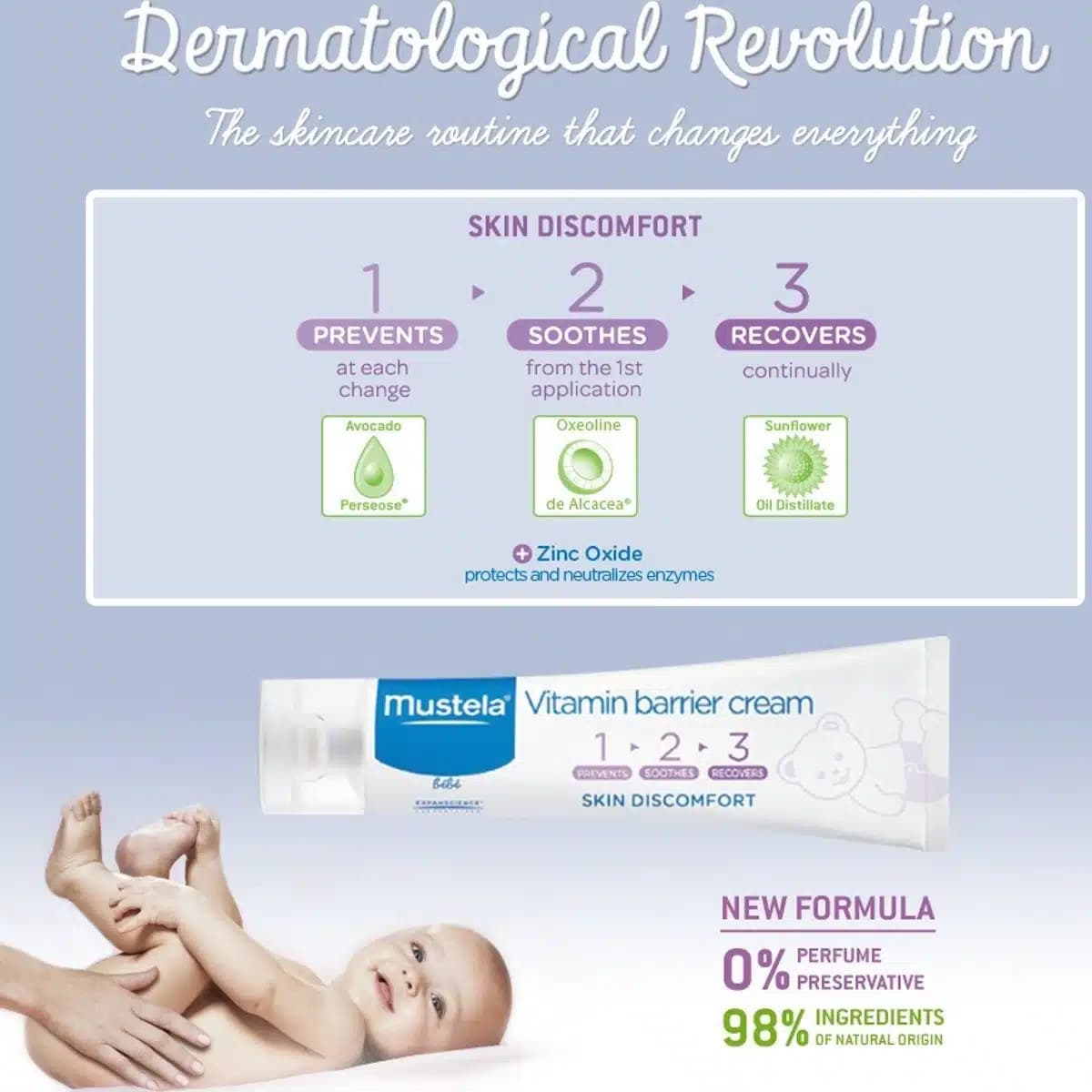 کرم سوختگی بریر 123 موستلا 100میل Mustela — تصویر ۷