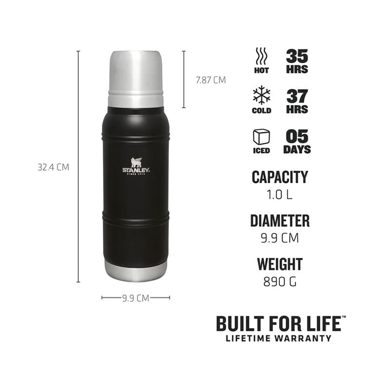 فلاسک 1 لیتری استنلی سری آرتیسان Stanley The Artisan Thermal Bottle 1L — تصویر ۳