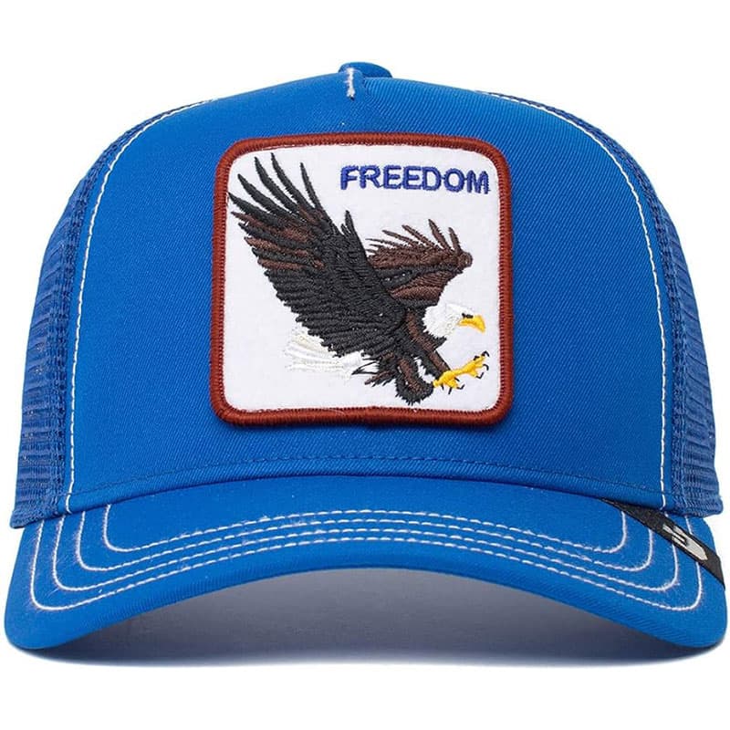کلاه کپ گورین براز _ Goorin Bros The Freedom Eagle Blue — تصویر ۳