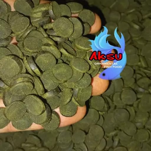 غذای ماهی ویفر 35 درصد اسپیرولینا یک کیلویی — تصویر ۴