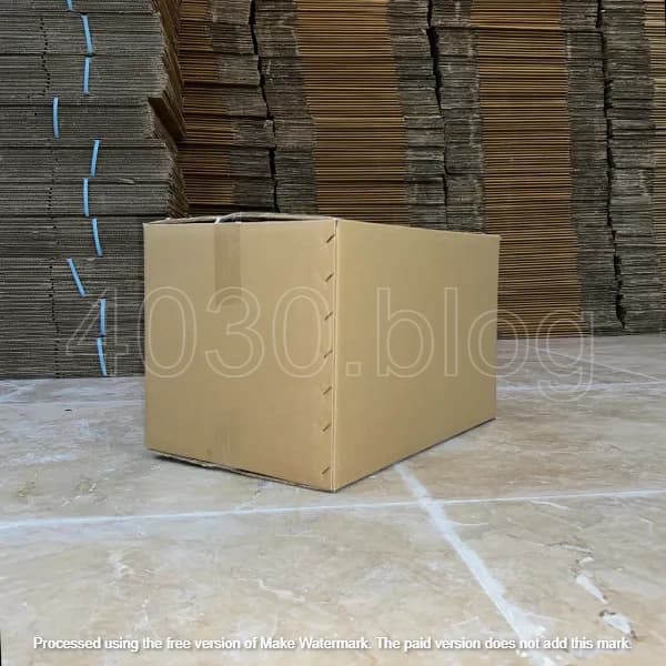 کارتن اسباب کشی پنج لایه کرافت خارجی بزرگ طول 70 عرض40 ارتفاع 50 کیفیت تضمینی