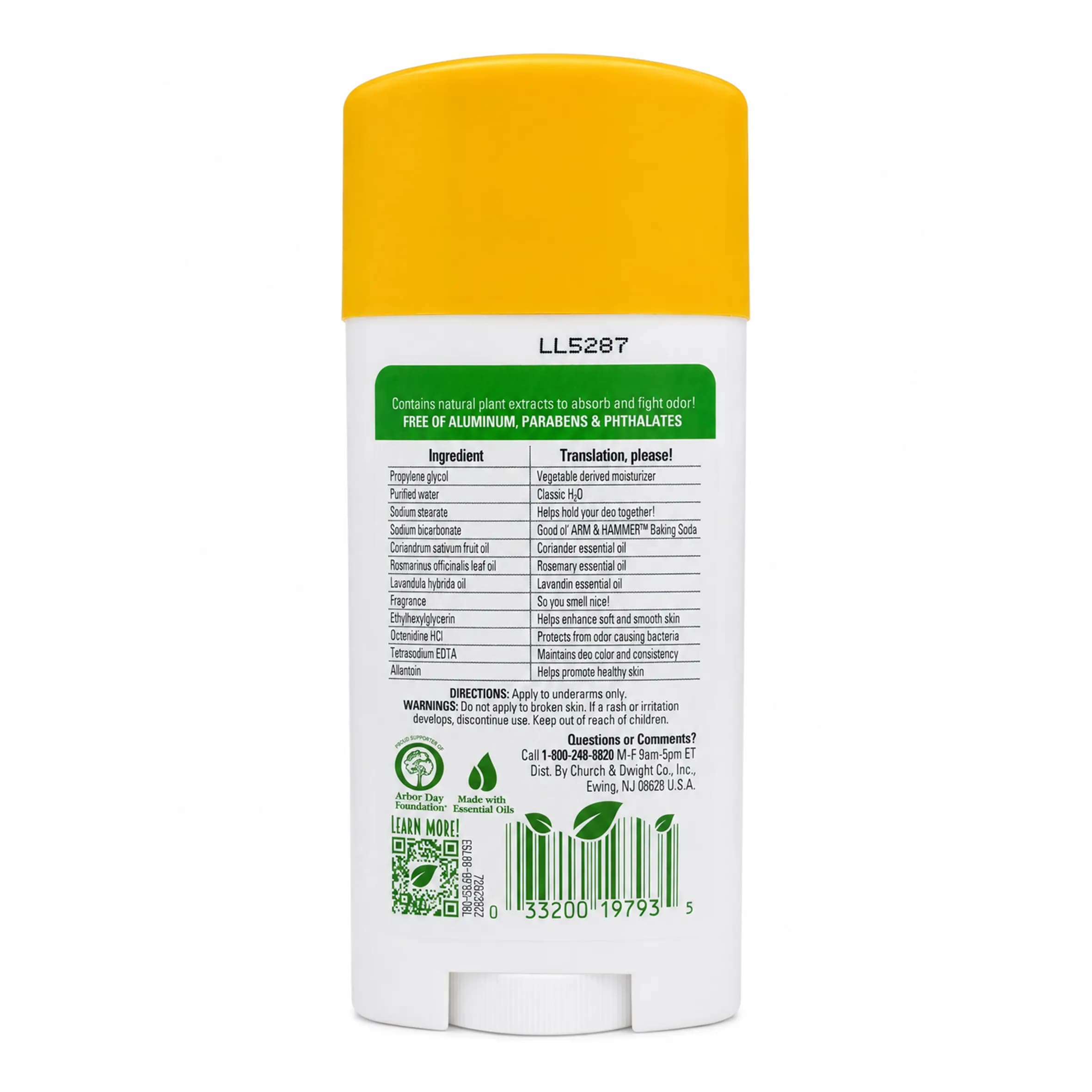استیک ضد تعریق ژله ای آرم اند همر مدل Essentials وزن 71 گرم آمریکایی — تصویر ۷