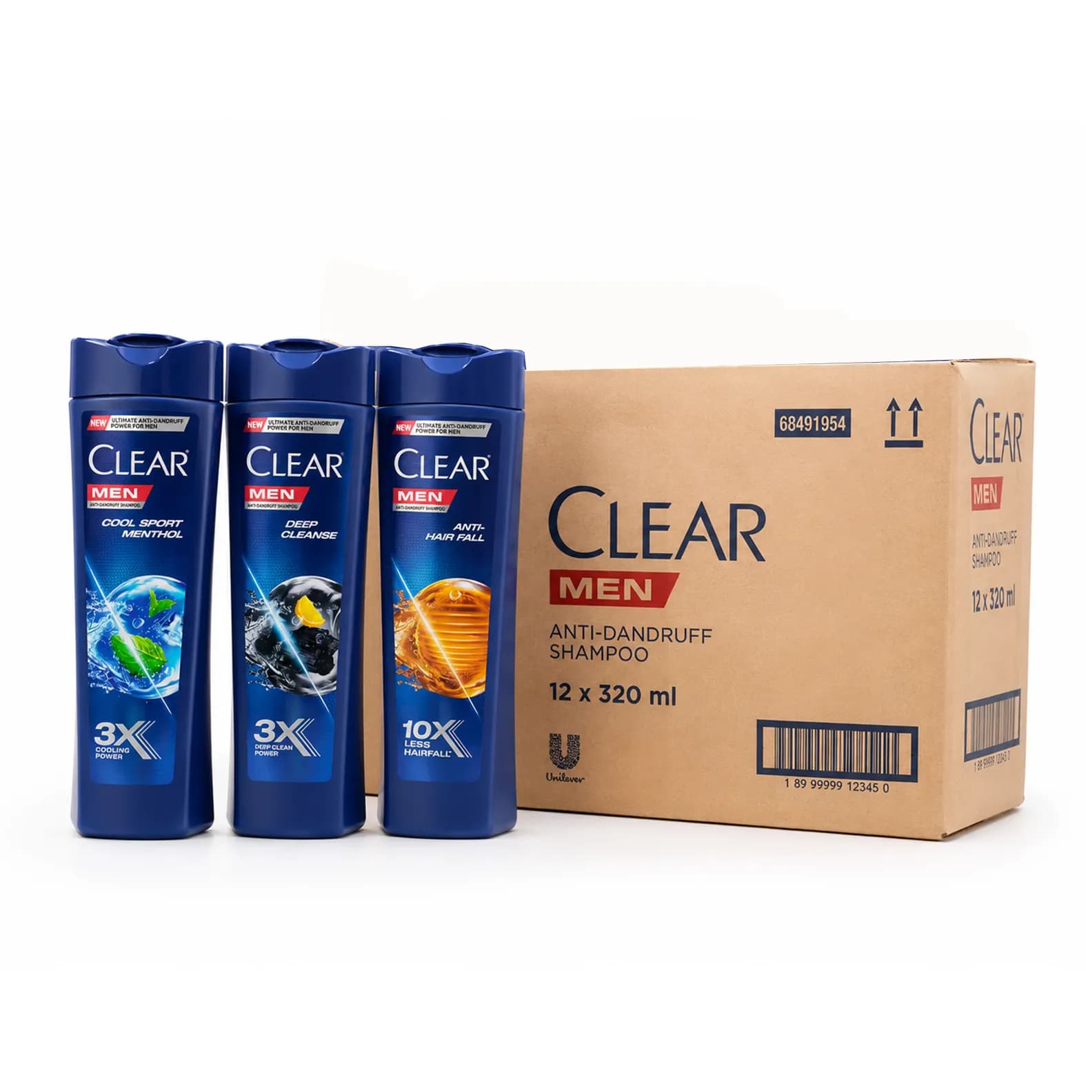شامپو مردانه کلیر Clear حجم 350 میل | تعداد 6 عدد