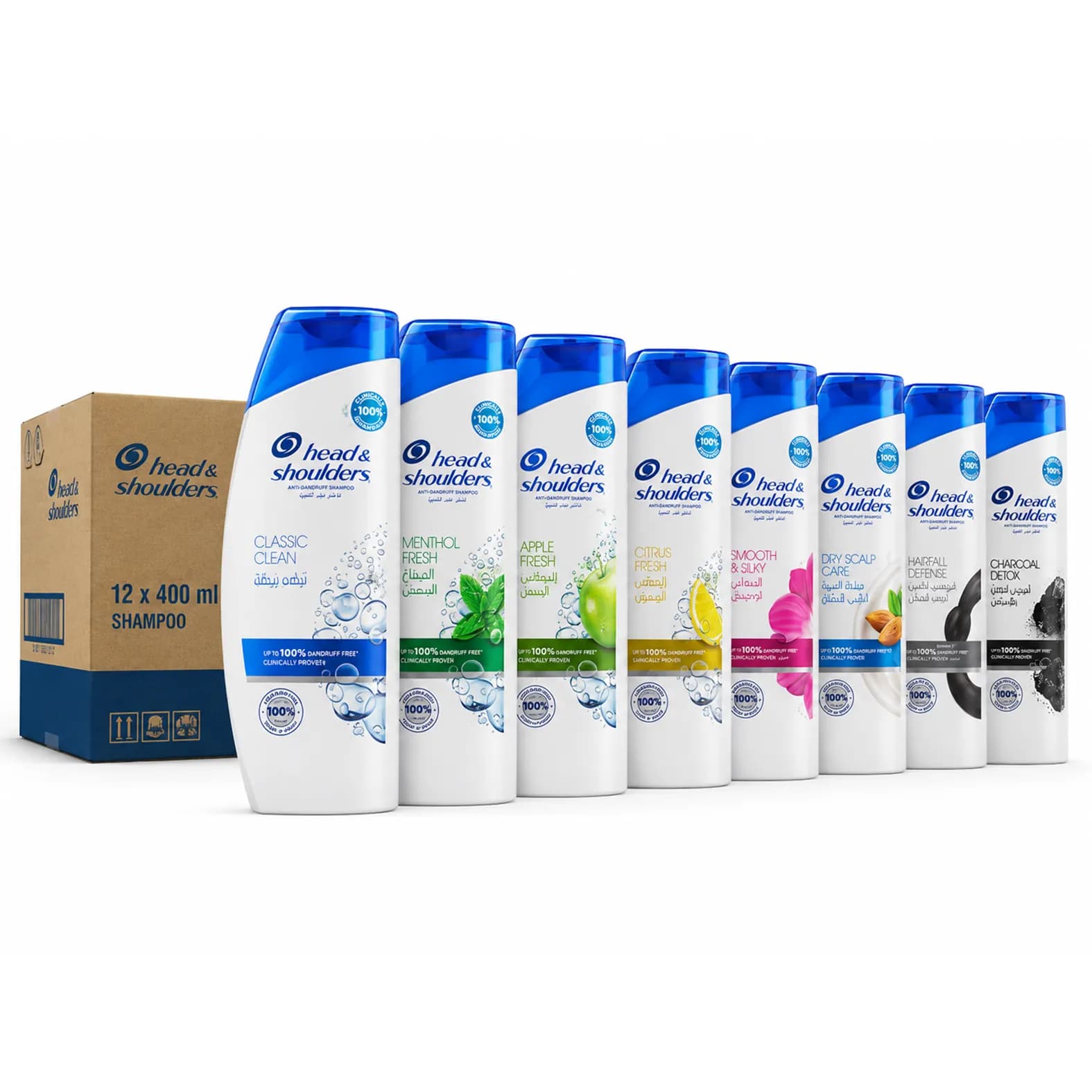 شامپو هد اند شولدرز Head & Shoulders حجم 400 میل | تعداد 6عدد — تصویر ۴