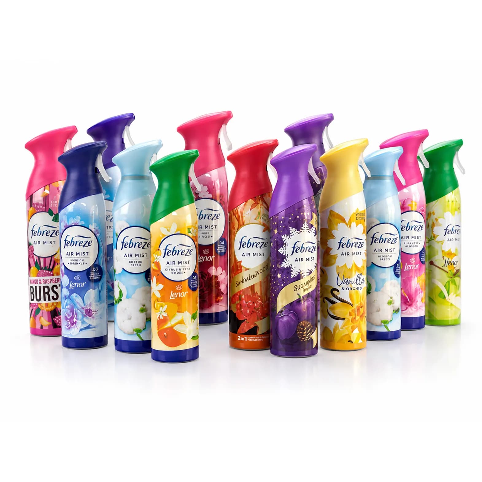 اسپری خوشبو کننده فبرز Febreze حجم 185 میل | تعداد 12 عددی — تصویر ۶