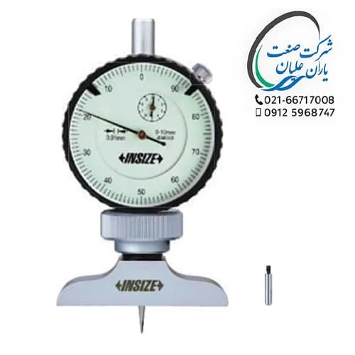 عمق سنج ساعتی اینسایز 10 میلیمتر سوزنی مدل 101-2341 — تصویر ۲