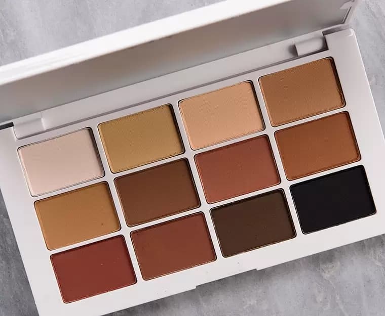 پالت سایه میکاپ بای ماریو اصل 12 رنگ MASTER MATTES EYESHADOW PALETTE — تصویر ۴