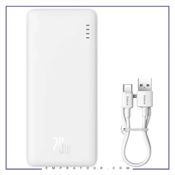 پاوربانک 20 وات 30000 بیسوس PPQD090102 — تصویر ۵