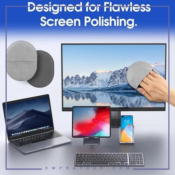 پارچه تمیز کننده صفحه نمایش میکرو فایبر کوتسی OT-067 — تصویر ۸