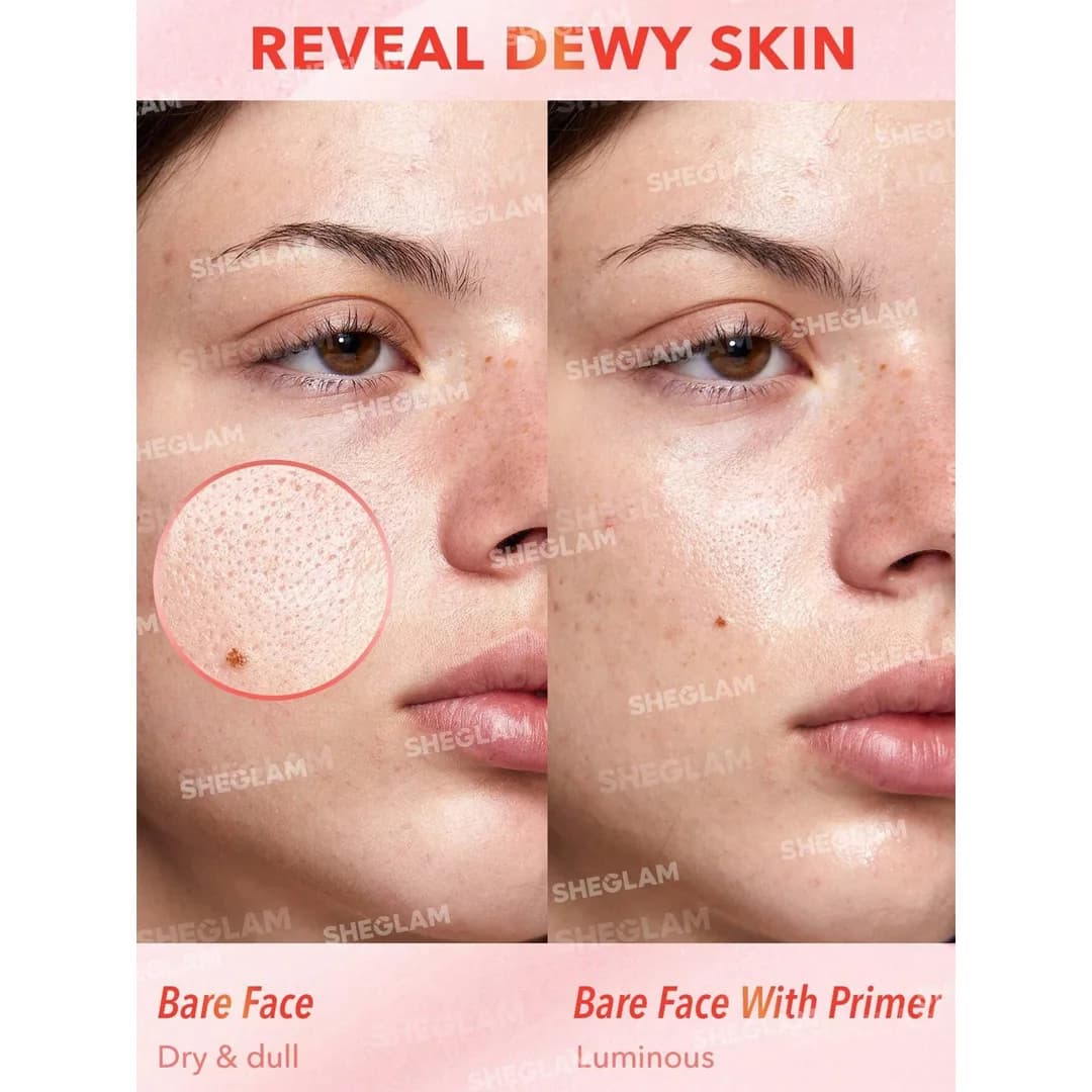 سرم پرایمر نیاسینامید هندوانه شیگلم MELON MELT NIACINAMIDE SERUM PRIMER — تصویر ۵