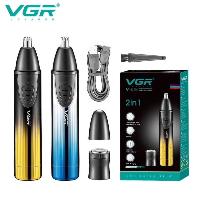 موزن گوش و بینی وی جی آر مدل V-619 — تصویر ۳