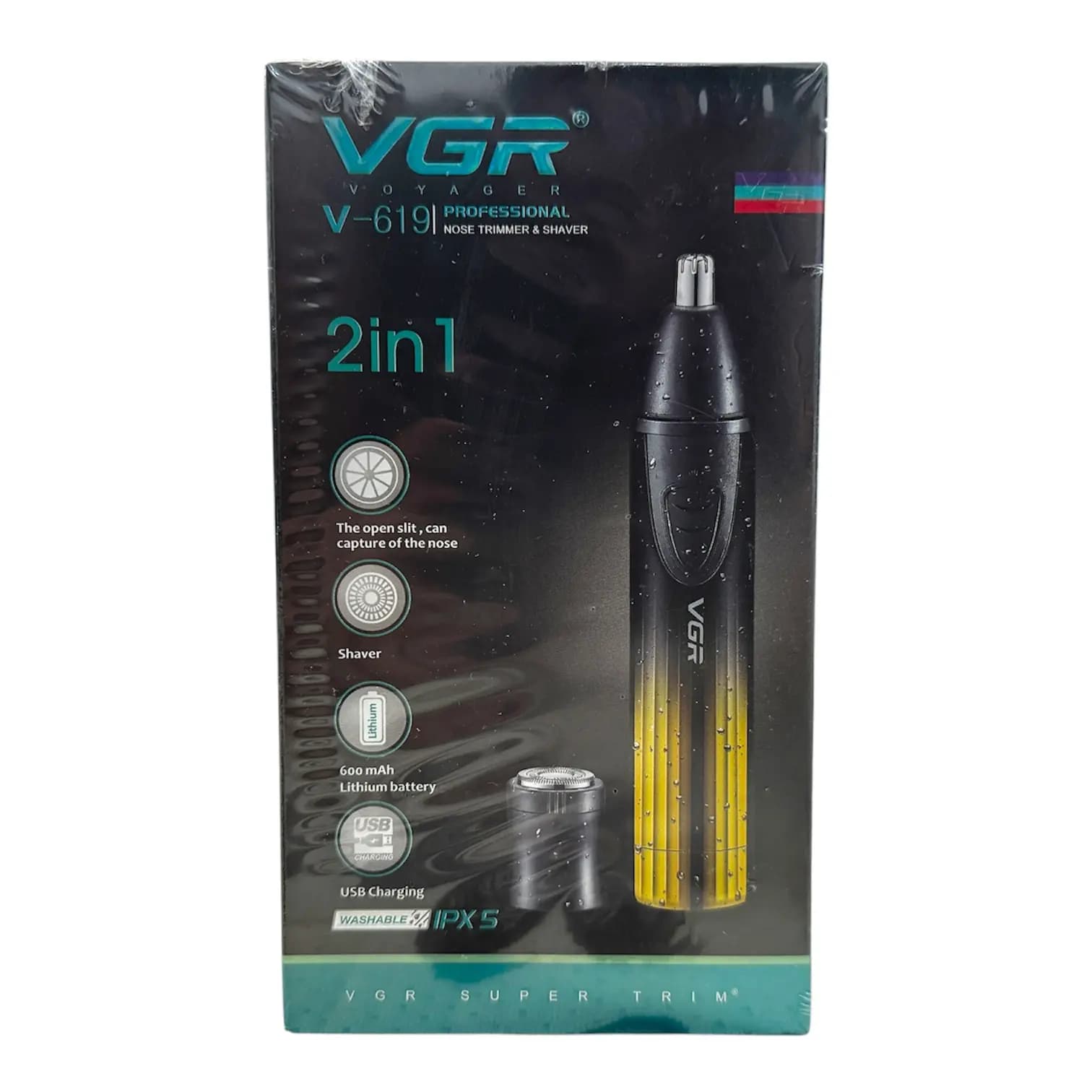 موزن گوش و بینی وی جی آر مدل V-619 — تصویر ۲