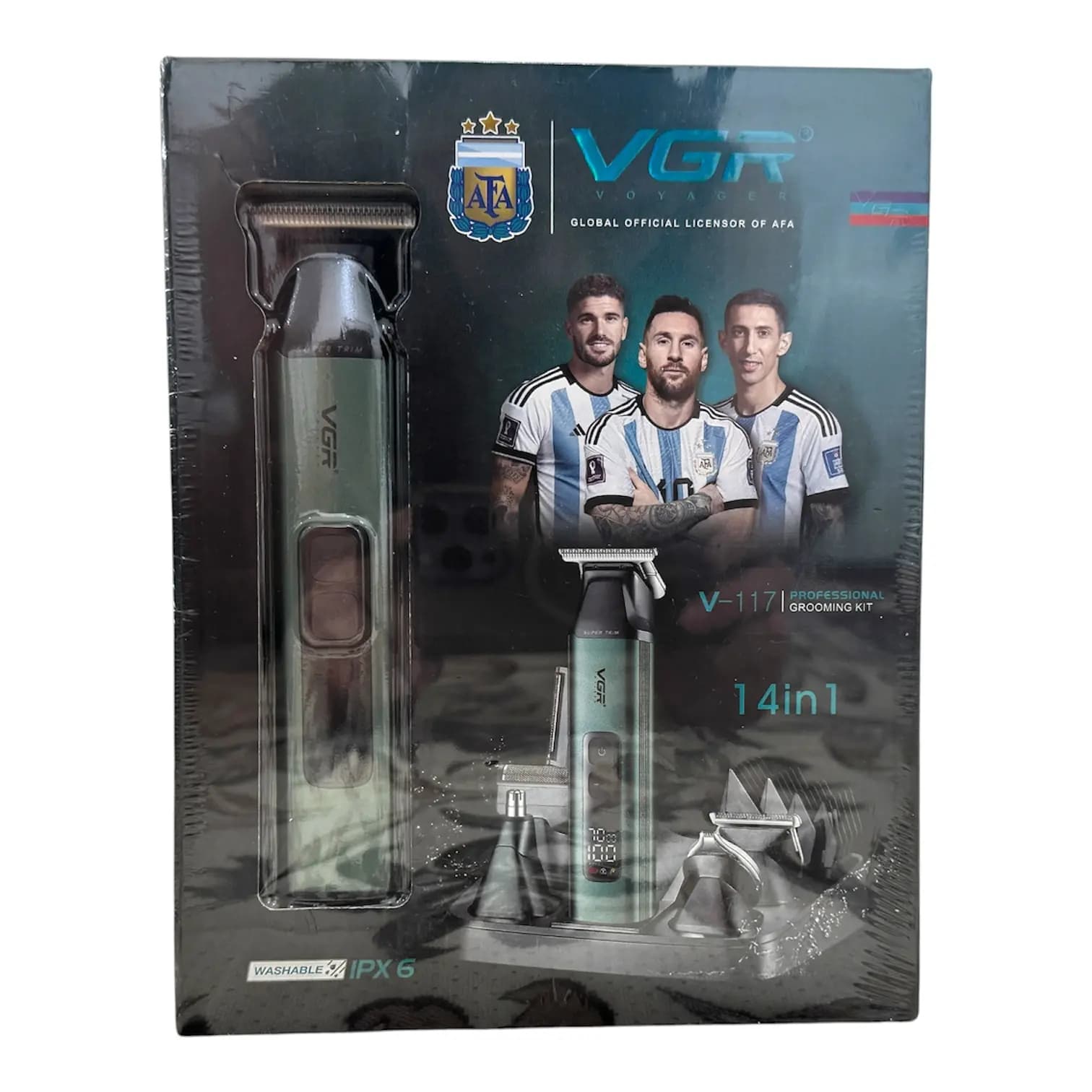 ماشین اصلاح صورت و بدن چندکاره وی جی آر مدل V-117 — تصویر ۵