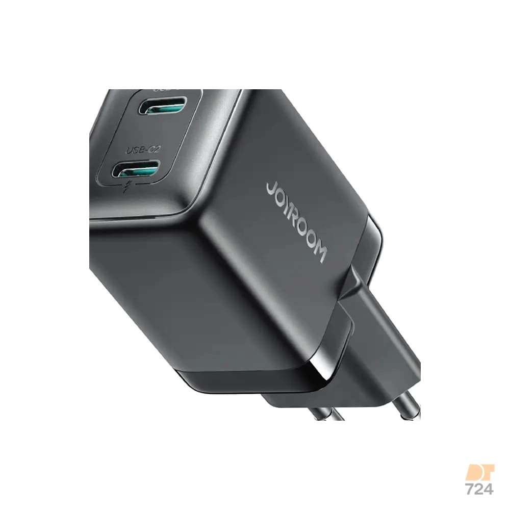 آداپتور شارژ دو پورت تایپ سی 45 وات جویروم JR-TCG17 — تصویر ۱۲