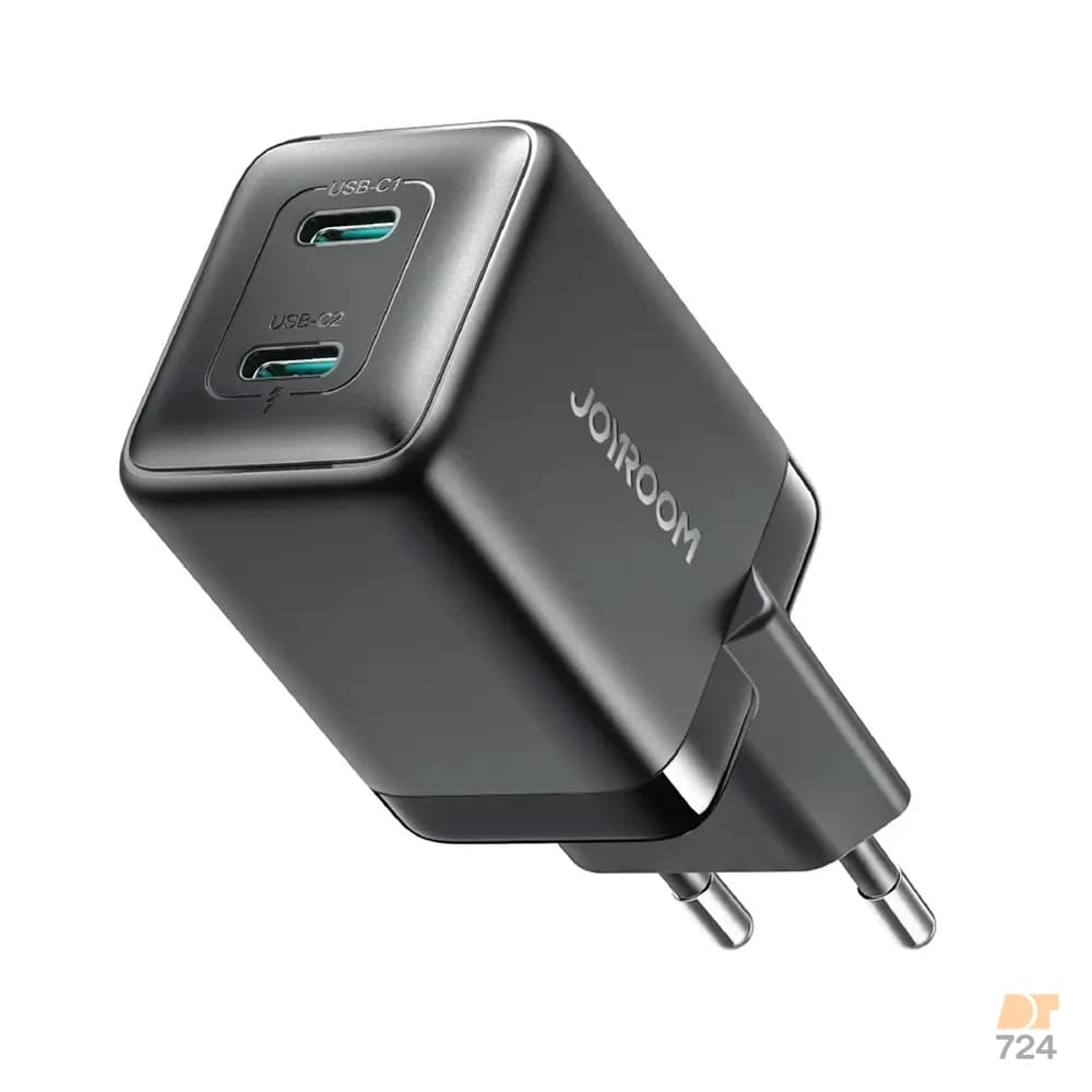 آداپتور شارژ دو پورت تایپ سی 45 وات جویروم JR-TCG17 — تصویر ۱۱