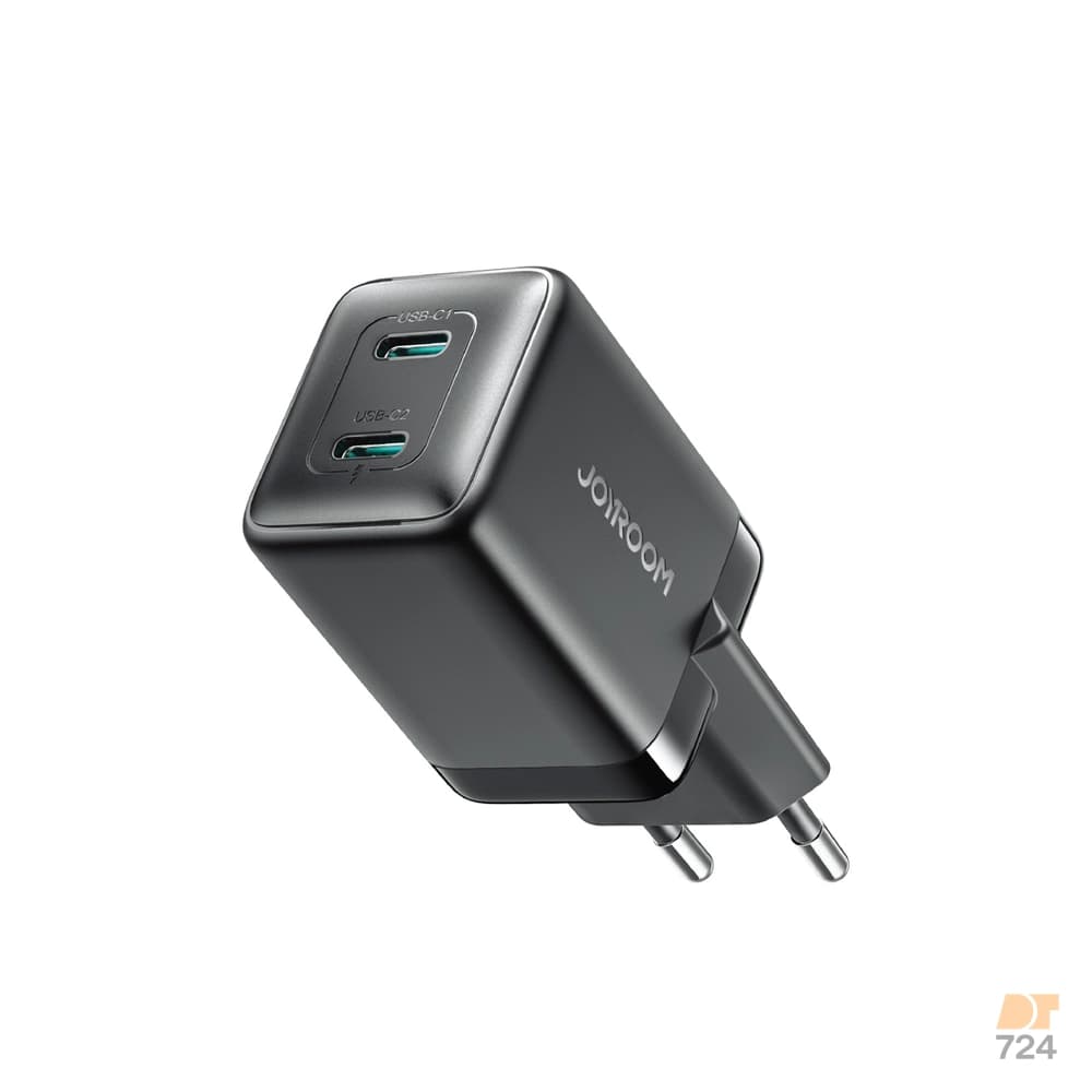 آداپتور شارژ دو پورت تایپ سی 45 وات جویروم JR-TCG17 — تصویر ۱۰