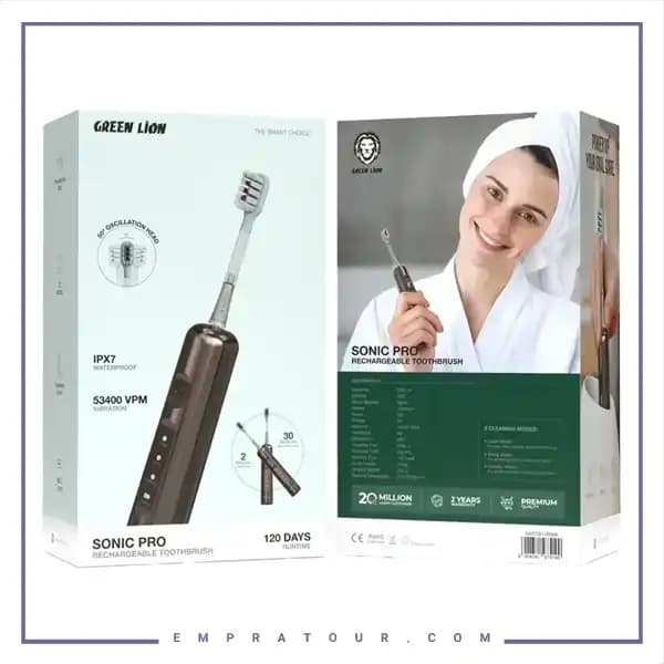 مسواک برقی هوشمند گرین لاین GNGTB14TBBR — تصویر ۴