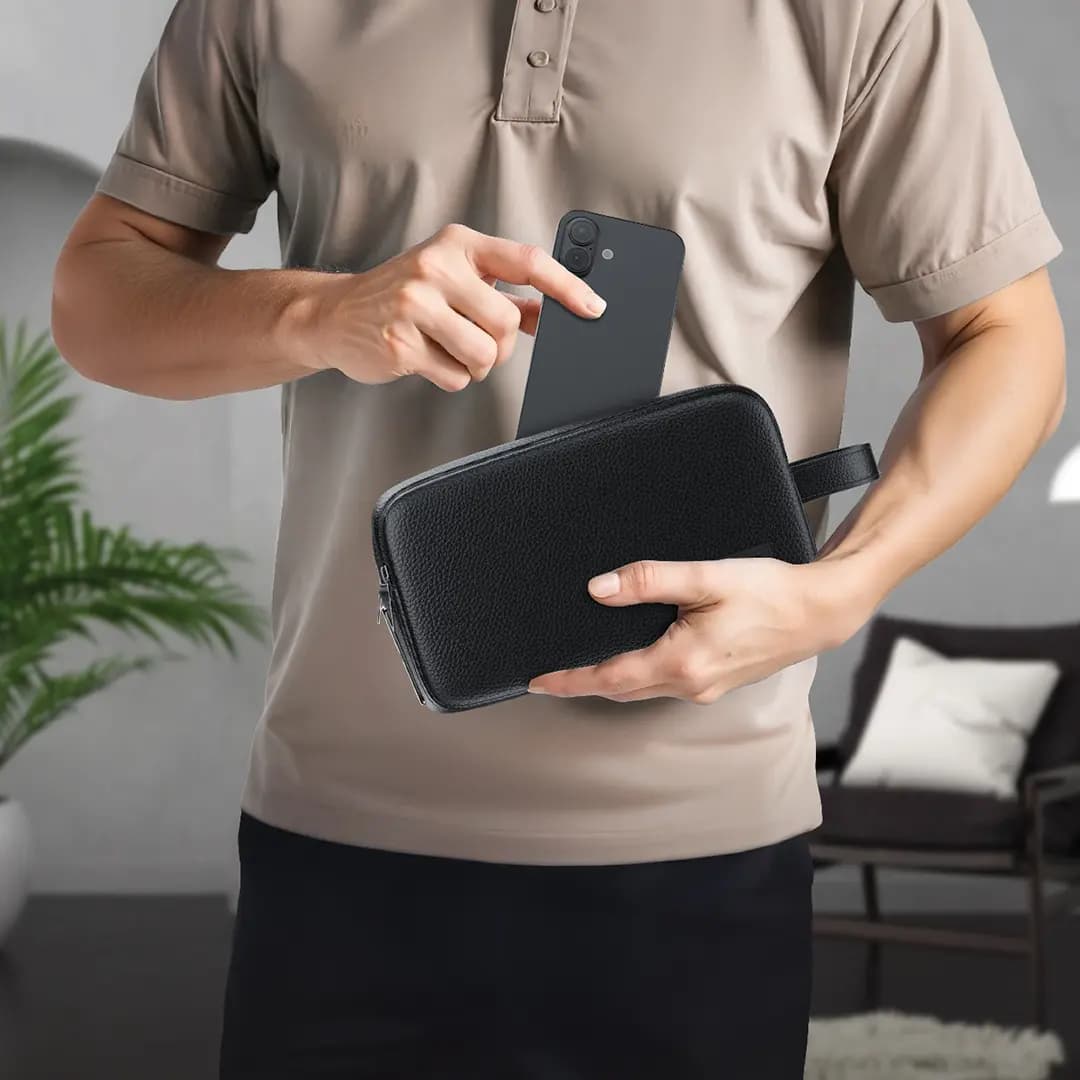 کیف هوشمند گرین لاین مدل Green Lion Lyon Plus Fingerprint Bag — تصویر ۵