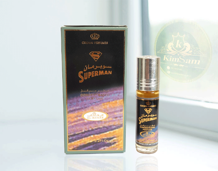 عطر عربی اصلی الرحاب سوپرمن حجم6میل