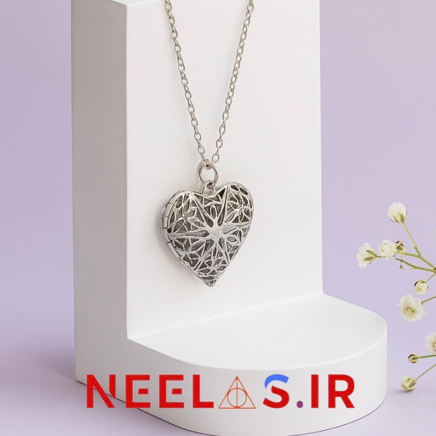 گردنبند استیل لاکت قلب — تصویر ۱۱