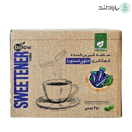 شیرین کننده استویا ساشه 250 عددی