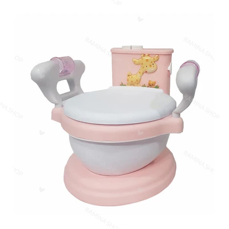توالت فرنگی موزیکال کودک با دستمال کاغذی سامیا تویز Samya Toys — تصویر ۴