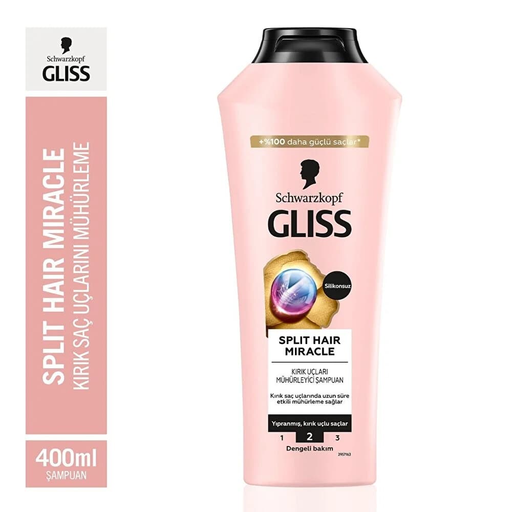 شامپو ضد موخوره GLISS حجم 400 میل — تصویر ۲