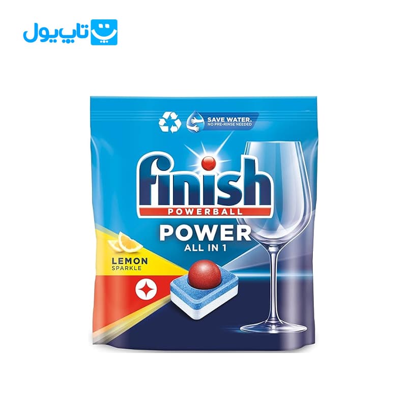 قرص ماشین ظرفشویی فینیش Finish مدل Power بسته 65 عددی