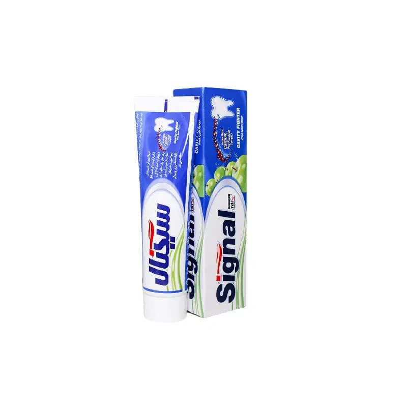 خمیر دندان ضد پوسیدگی سیگنال مدل Cavity Fighter حجم 150 گرمی — تصویر ۲