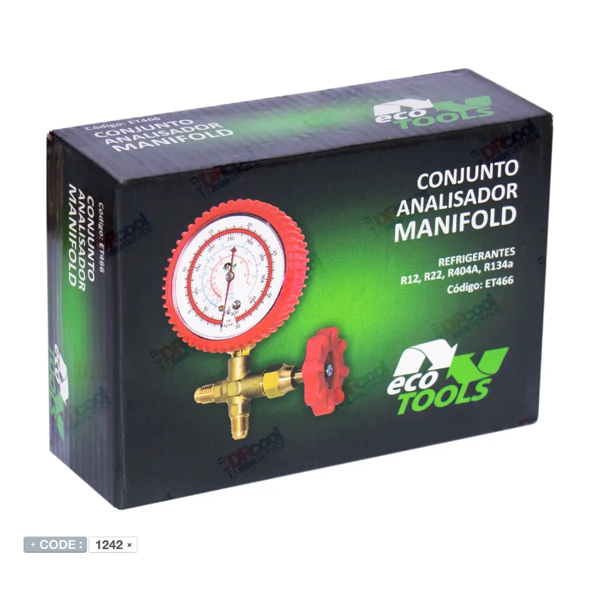 گیج فشار بالا کولر گازی مدل ET-466 برند Eco TOOLS — تصویر ۵