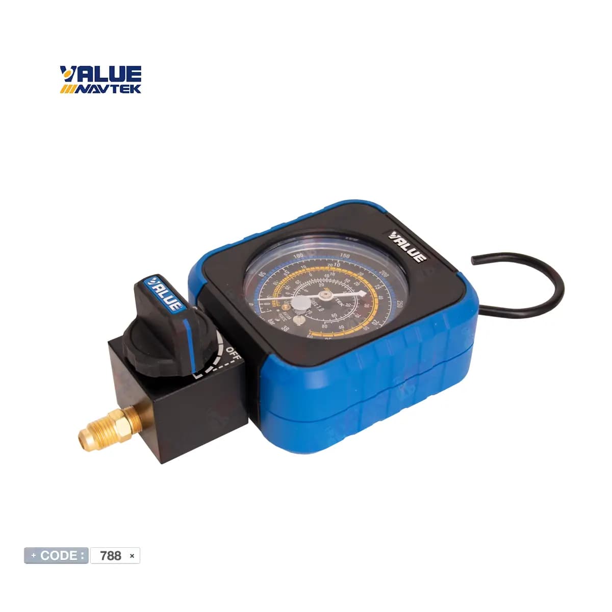گیج تکی نیم دور فشار پایین VRM1-B-0404 برند والوو VALUE — تصویر ۷