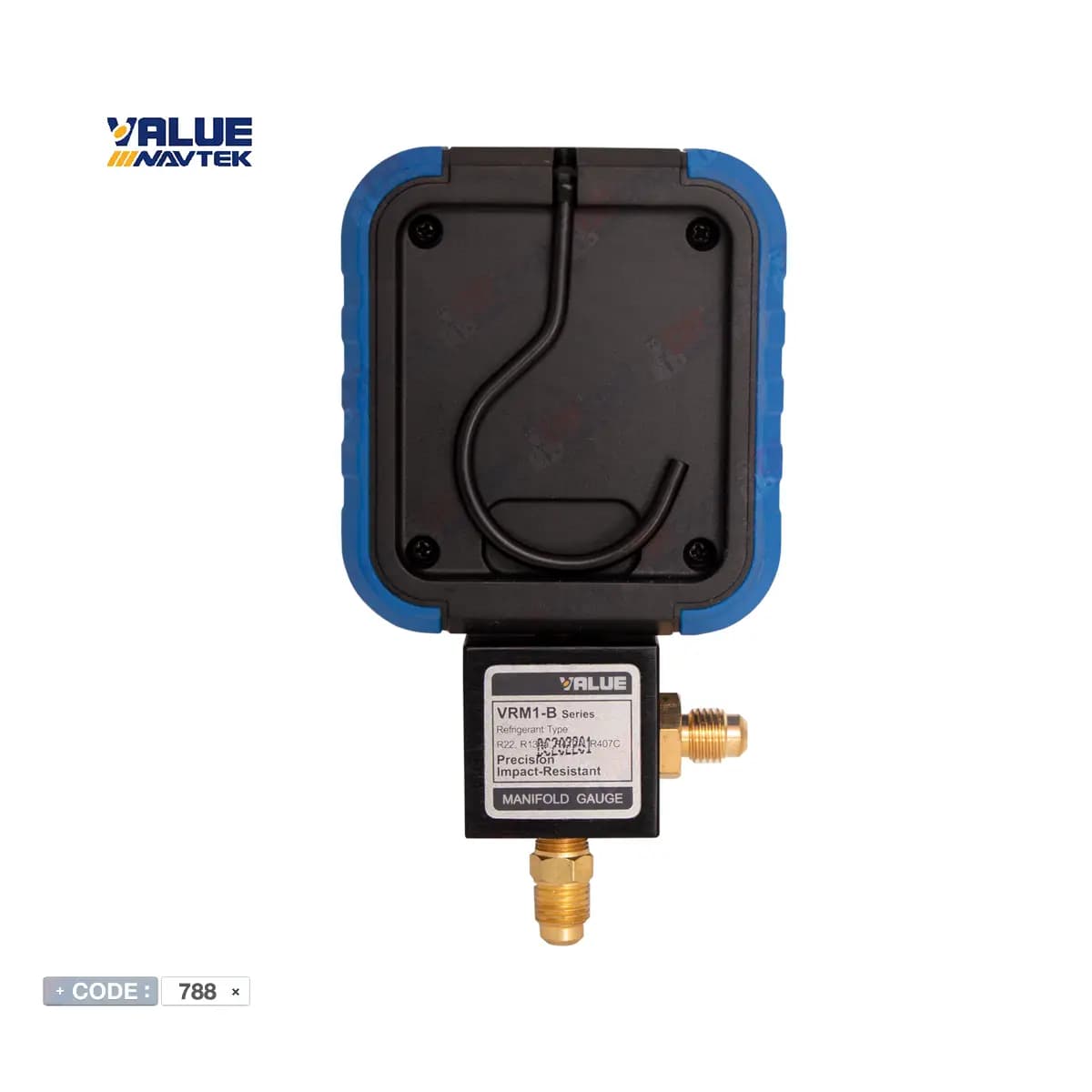 گیج تکی نیم دور فشار پایین VRM1-B-0404 برند والوو VALUE — تصویر ۵