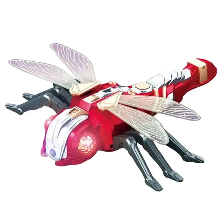 اسباب بازی ربات سنجاقک کنترلی شارژی دودزا Dragonfly — تصویر ۵