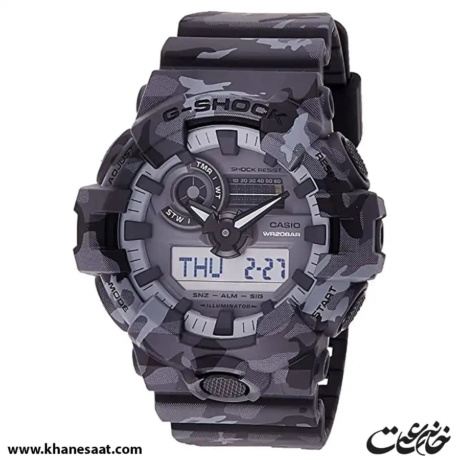 ساعت مچی مردانه کاسیو جی شاک GA-700CM-8ADR — تصویر ۴