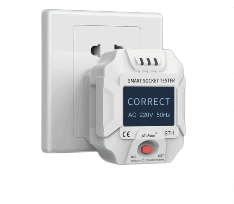 تستر پریز برق هوشمند شیائومی Atuman smart Socket Tester ST1 «نسخه جدید – ارسال فوری»