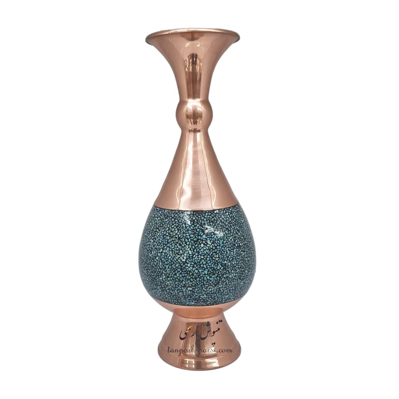 گلدان فیروزه کوب سایز 20 پارسی