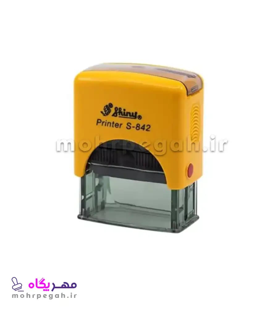 مهر ژلاتینی مستطیل Shiny S-842 — تصویر ۵