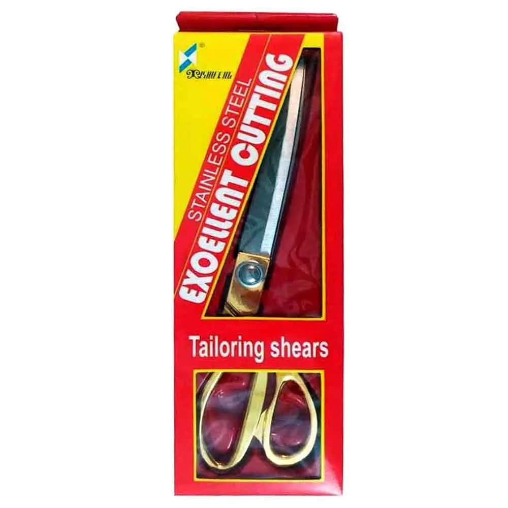 قیچی فلزی دسته طلایی Exoellent Cutting