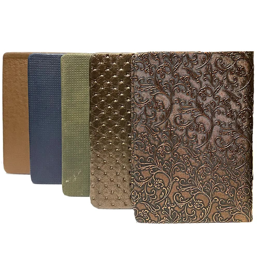 سر رسید 1405 جلد چرم پنج شنبه و جمعه با هم سایز 12 × 17 سانت (یک هشتم) — تصویر ۱۰