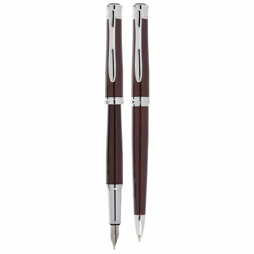 ست خودکار و خودنویس یوروپن مدل EUROPEN STAND بدنه قهوه ای — تصویر ۷